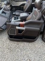 Ford f250 king ranch interior fits 2017 to 2022 comes complete with all seats center console carpet headliner dash and all plastic trim￼ with seatbelts ￼￼. - Image 7