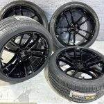 20x9.5 20x11 GLOSS BLK SRT HELLCAT WHEELS TIRES CHARGER CHALLENGER RED EYE 392