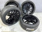 20x9.5 20x11 GLOSS BLK SRT HELLCAT WHEELS TIRES CHARGER CHALLENGER RED EYE 392