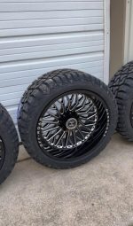 New 22x12 Hardcore 8x170  New 33x12.50r22 Fortune R/Ts - Image 5