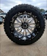 Ford F-250 F-350 22” Lonestar off-road renegade wheels Rims and Tires - Image 3