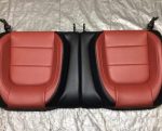 2015-2020 Mustang OEM red leather rear seats (coupe) – Excellent condition, direct bolt-in! - Image 6