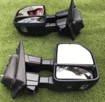 2017-22 F250/350 Tow mirrors OEM Lights/surround view/power fold and Telescope Blind spot/Heat/signal lights/puddle - Image 5