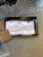 Grille 2021 TO 2023 GLOSS BLACK  Fender Vent Badges 2021 TO 2025 GLOSS BLACK F150 tailgate stickers GLOSS BLACK License Plate Frame GLOSS BLACK Brand New - In Box Give your F-150 a fully blacked-out look with the Ford Performance Black Appearance Package. F-150 Black Pack - Image 3