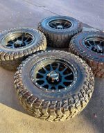 Method 605 NV 20" Wheels & 37" M/T Tires - Matte Black Finish" - Image 3