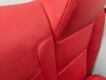 Dodge Challenger R/T Shaker 15-23 Custom Red Interior Leather Door Panel Seats - Image 9