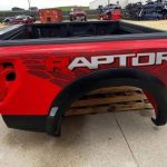 2023-2025 Ford F-150 Raptor R Bed Box OEM red Tail Lights Tail Gate OEM F150 Take off 2023 F150 Raptor F Crew Cab truck. Take off 8k mile truck