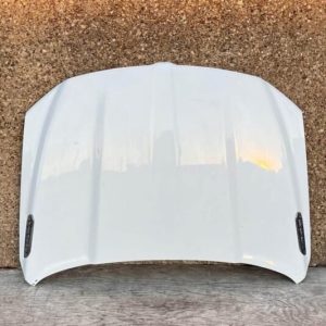 2019-2020-2021-2022-2023 Dodge Ram 1500 Front Hood aluminum Color White