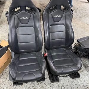 2015-2017 Mustang Recaros (red stitching)