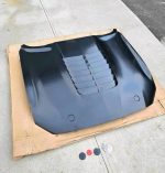 Ford Mustang Aluminum Hood GT 500 Shelby style for 2015-2023 - Image 2