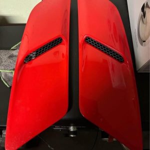 2015+ mustang gt heat extractors hood vents