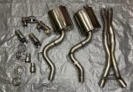 Corsa Xtreme X-pipe catback with adjustable valves for 18-24 GT.