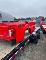 Brand new Ford take off 8ft bed with bumper tailgate lights and bolts off of a brand new 2024 Ford f350. Will fit f250 and f350 trucks - Image 2