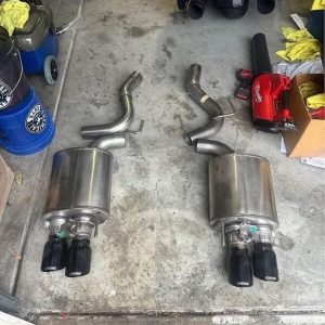 2024 Mustang GT Corsa AxleBack Active Exhaust Mustang S650 Dark Horse