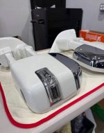 2021 Ford F-250 King Ranch Tow Mirrors - Paint Matched, Flawless Condition" - Image 4