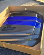 j7 paint ( metallic Gray) ram air hood fits 2015_2017 s550s