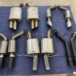 Several sets of axlebacks removed from 11-14 Mustang GTs.