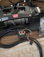 Warn Zeon 10S Winch and Mount for Bronco