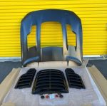 BRAND NEW FORD MUSTANG KR SHELBY GT 500 STYLE ALUMINUM HOOD Fits 15-24 - Image 5