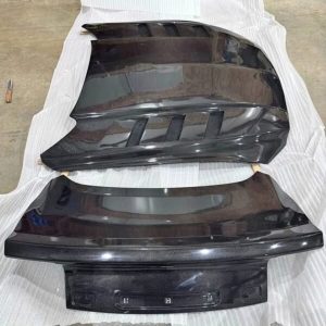 2018+ mustang carbon fiber hood and trunk
