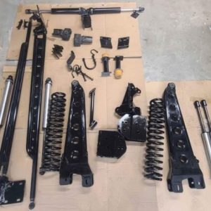 2008-2016  6-8 inch fabtech lift  Radius arm kit.