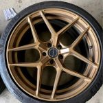 Brixton Forged RF-7 - Repainted to gold pearl - Original color is an anthracite grayish black. - Image 4