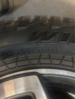 5 Ford Bronco rims with tires. Rims came off a 2021 Ford Bronco Outerbanks and include Ford TPMS sensors in each wheel. - Image 3