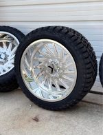 New 22x12 KG1 8x170  New 33x12.50r22 Fortune R/Ts - Image 4