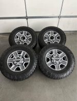 18in OEM ford f350 superduty 18in wheels 285/70/18 Nitto exo grappler tires  Wheels are 18in OEM wheels off a 2024 ford f350 superduty. - Image 4