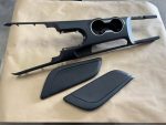 2018-2022 Mustang Bullitt Center Console Top Interior Trim Pieces Leather Green