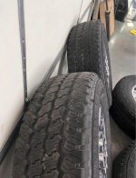 18in OEM Ford f350 superduty wheels  275/70/18 Bridgestone dueler all terrain tires  Wheels are 20in OEM wheels off a 2025 ford f350 superduty. - Image 4