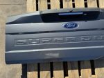 2020-2022 Ford F250 F350 Factory Tailgate Carbonized Grey Step Camera Hole OEM - Image 8