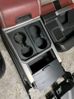 2017–2019 Ford Super Duty Platinum Interior, Red/Dark Marsala - Image 4