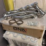 DNA motoring HDS-FM8650L stainless steel racing Exhaust headers 4-1 design 2 piece kit 5.0L V8