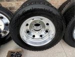 F450 King Ranch. Less than 500 miles. Includes lug nuts etc. Tires are 225/70/19.5 Continental HDR 5. - Image 4