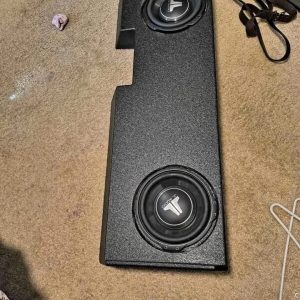 JL audio's for sale for a truck came out a Ford F-150