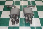 MUSTANG GT LH RH OEM Active Dual Exhaust Muffler Pair 2x Factory Original - Image 10