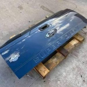 2011-2016 Ford F250 F350 Factory Tailgate King Ranch w/ Step Blue Jean Metallic.