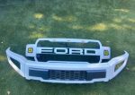 "2017 Ford F-150 Raptor White Pearl Grille & Bumper Kit" - Image 2