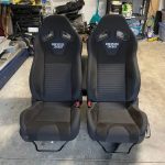 Boss 302 Mustang Recaro seats.