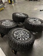 18” OEM f350 king ranch wheels 295/70/18 cooper STT PRO tires  Wheels are 18” OEM takeoff wheels off a 2022 ford f350 king ranch package. - Image 2