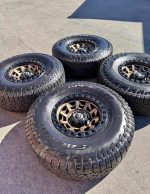 Fuel Covert 17” Wheels with 37” Falken All-Terrains -