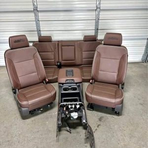 2014-2018 CHEVROLET SILVERADO SIERRA HIGH COUNTRY EDITION FRONT & REAR SEATS