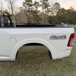 2019 Ram  white Laramie bed