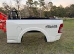 2019 Ram  white Laramie bed