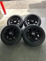 20in OEM F350 superduty FX4 package rims 275/65/20 Bridgestone dueler all terrain tires  Wheels are 20in OEM wheels off a 2026 ford f350 sport FX4 upgrade package. - Image 3