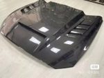 Mustang Ford GT style vented Real Carbon Fiber Hood - Image 4