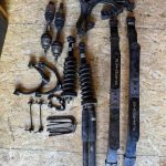 complete set of suspension off a 22 f150 fx4 package