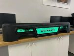 Under seat enclosure box for Ram we just wrapped in black leather to match the truck interior Outfitted with two 13tw5 JL Audio woofers, Ram logo and RGB light - Image 4