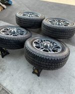 20” OEM ford f350 limited package wheels 275/65/20 Bridgestone dueler tires  Wheels are 20” OEM wheels off a 2024 ford f350 limited package. - Image 7
